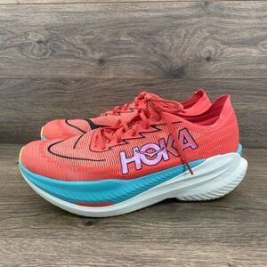 Hoka Mach X 2 Men's Running Shoes Coral Blue Size 13